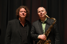 Bild: Ella & Louis Jazz Club im Holzhausenschlösschen - Harry Allen & Martin Sasse Quartett