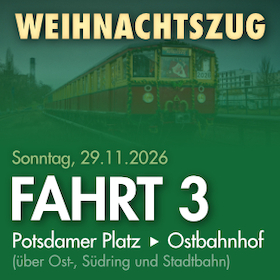 Bild: Fahrt 3 - von Potsdamer Platz nach Ostbahnhof