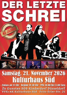 Bild: Benefizkonzert mit "Der letzte Schrei" - Benefizkonzert 40 Jahre Jubiläumskonzert