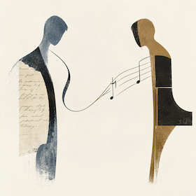 Bild: Rainer Maria Rilke meets Victor Ullmann - Wein oder Blut …?