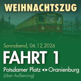 Bild: Fahrt 1 - Potsdamer Platz nach Oranienburg und zurück