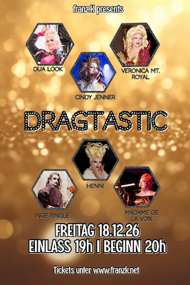 Bild: Dragtastic Vol. 3 - Reutlingen goes DRAG Vol. 2