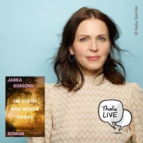Bild: Jara Kubsova liest "Im Licht des neuen Tages"