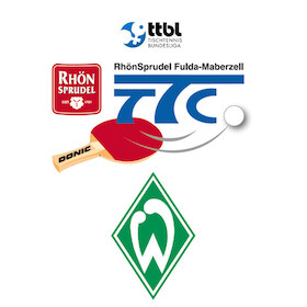 Bild: TTC RhönSprudel Fulda-Maberzell - SV Werder Bremen