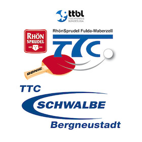 Bild: TTC RhönSprudel Fulda-Maberzell - TTC Schwalbe Bergneustadt