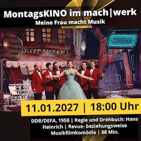 Bild: MontagsKINO: Meine Frau macht Musik | Magdeburg | machwerk
