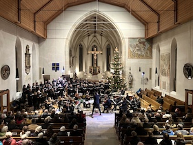 Bild: IN TERRA PAX Bach: Weihnachtsoratorium. Finzi: In terra pax | Bezirkskantorei u. Collegium musicum an der Stadtkirche Blaubeuren - Weihnachtskonzert 2026