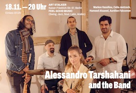 Bild: Alessandro Tarshahani and the Band - Ein Mix aus Jazz, Blues, Soul, lateinamerikanischen Rhythmen und arabischer Musik