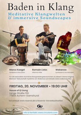 Bild: Meditative Klangwelten & immersive Soundscapes