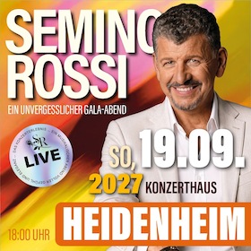 Bild: Semino Rossi - Galaabend