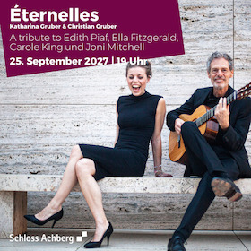 Bild: Katharina Gruber und Christian Gruber "Éternelles" - A tribute to Edith Piaf, Ella Fitzgerald, Carole King and Joni Mitchell