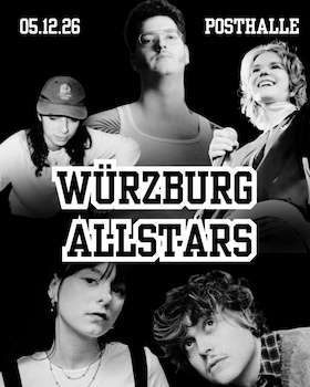 Bild: Würzburg ALLSTARS - Nand, Lena & Linus, Otto Luft, Feli & Kaba