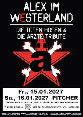 Bild: ALEX IM WESTERLAND covern DIE ÄRZTE & DIE TOTEN HOSEN