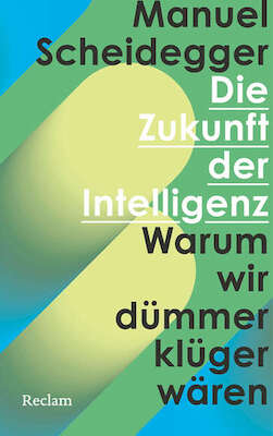 Bild: Manuel Scheidegger liest aus "Die Zukunft der Intelligenz"