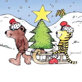 Bild: Chapeau Claque Kindertheater Bamberg: Weihnachten mit Tiger und Bär - ZUSATZVORSTELLUNG