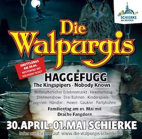 Bild: Die Walpurgis in Schierke 2027 - Kombiticket 30.04. & 01.05.2027