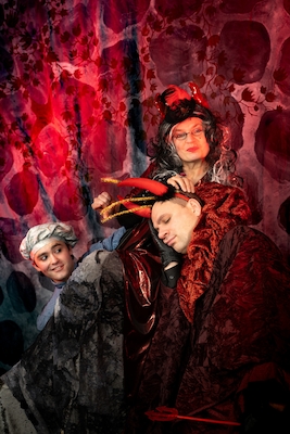 Bild: Der Teufel mit den 3 goldenen Haaren