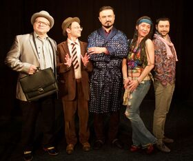 Bild: Dinner für Spinner (auf Russisch)