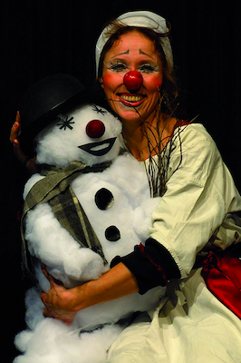 Bild: Clowntheater Gina Ginella: "Taluli und der traurige Schneemann"