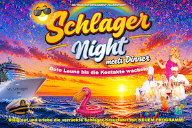 Bild: Schlager Night meets Dinner - inkl. 4 Gang Menü