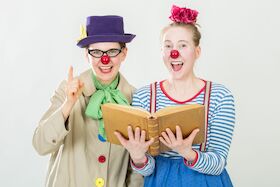 Bild: Der Bücherschatz (ab 4 bis 10) - Clowness Theater