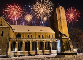 Bild: Silvesterkonzert bei Kerzenschein