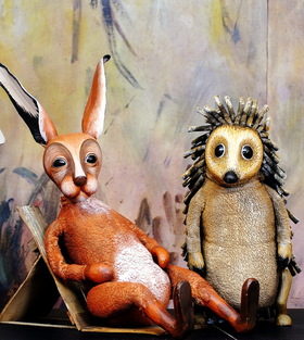 Bild: Hase und Igel (ab 5) - Moussong Theater mit Figuren