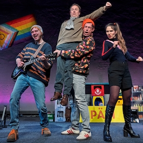 Bild: Kabarett-Theater DISTEL - mit dem Programm "Die Rückkehr der Späti-Ritter"