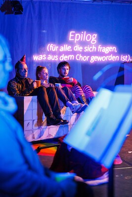 Bild: Drama für den Kopf. (Ein Klamauk) /UA - Henriette Seier / 14+/ Zum letzten Mal in dieser Spielzeit!