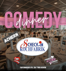 Bild: Comedy Dinner Achern - Kein Krimi - nur Jokes!