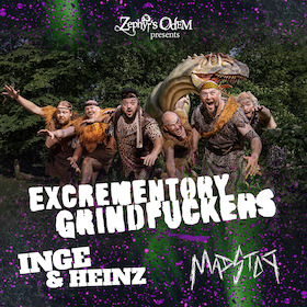 Bild: EXCREMENTORY GRINDFUCKERS + Support