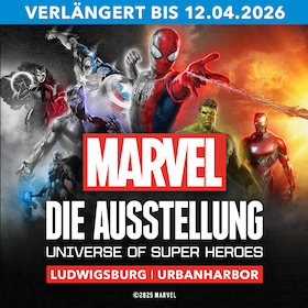 Bild: MARVEL: Die Ausstellung - Universe of Super Heroes | Ludwigsburg | Tages-Flex-/Geschenkticket