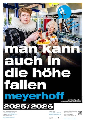 Bild: Man kann auch in die Höhe fallen