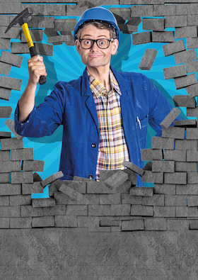 Bild: Handwerker Peters - Lachkräfte-Mangel