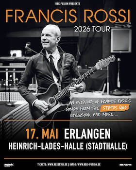 Bild: An Evening With Francis Rossi - Songbook Tour 2026