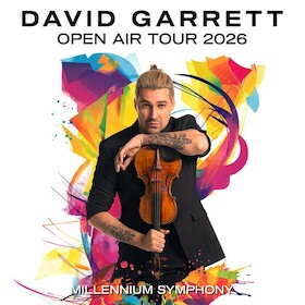 Bild: DAVID GARRETT - Millennium Symphony Open Air Tour 2026
