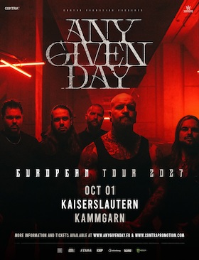 Bild: ANY GIVEN DAY - EUROPEAN TOUR 2027