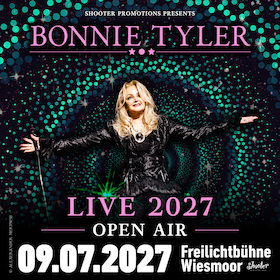 Bild: BONNIE TYLER - Open Air LIVE - 2027