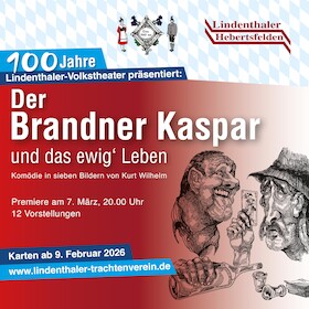 Bild: Der Brandner Kaspar und das ewig‘ Leben - Komödie in sieben Bildern von Kurt Wilhelm
