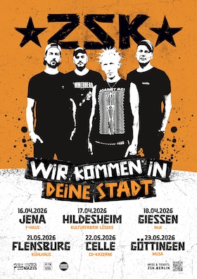 Bild: ZSK - Wir kommen in deine Stadt - Tour 2026