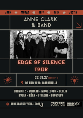 Bild: ANNE CLARK & Band - Edge of Silence Tour