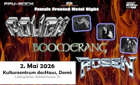 Bild: Female Fronted Metal Night - ROSE'N BOOMERANG ROUGH