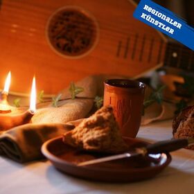 Bild: Rittermahl - im Genussraum - Die Bühne