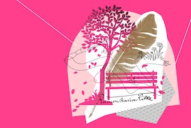 Bild: Rilke im Park - Premiere