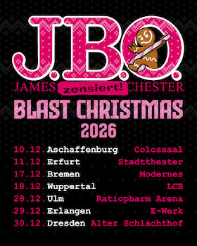 Bild: J.B.O. - Blast Christmas 2026