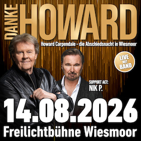 Bild: Danke Howard - Howard Carpendale – Die Abschiedsnacht in Wiesmoor