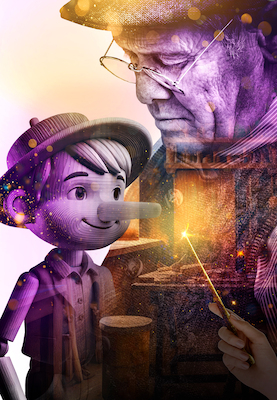 Bild: pinocchio - kinderstück zur winterzeit von christian berg mit der musik von konstantin wecker