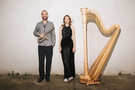 Bild: Zwischen Jazz und Klassik–Saxophon trifft Harfe