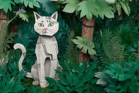 Bild: PAPIERTIGER // Objekttheater für Kinder ab 4 Jahren