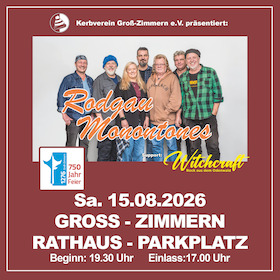 Bild: 750 Kerbborschte un mäih! - Rodgau Monotones / Vorband: Witchcraft